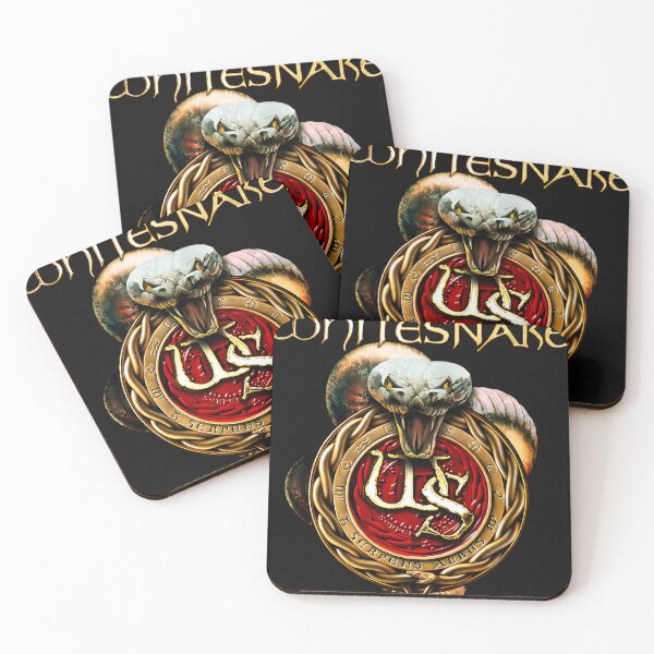 Item preview, Whitesnake Snake In Medallion designed and sold by haithamghanem.