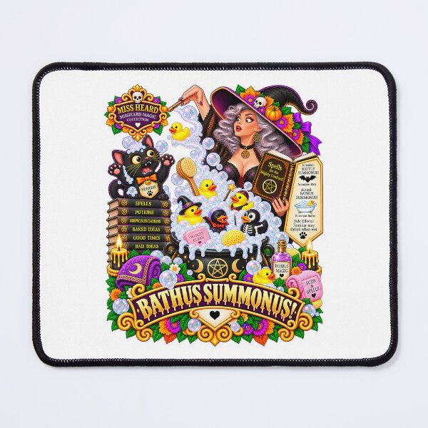 Item preview, MISS HEARD'S - ✨MISHEARD MAGIC COLLECTION✨ COLLECTION - THE HALLOWEEN INCANTATION - BATHUS SUMMONUS designed and sold by WheelieGdArt.