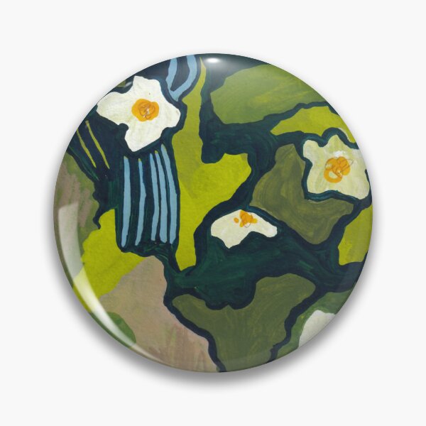 Item preview, abstract garden flowers designed and sold by emily3590.