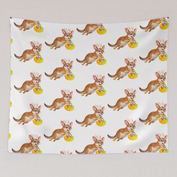 Item preview, Red Necked Wallaby Easter Bunny designed and sold by Sillytoe.