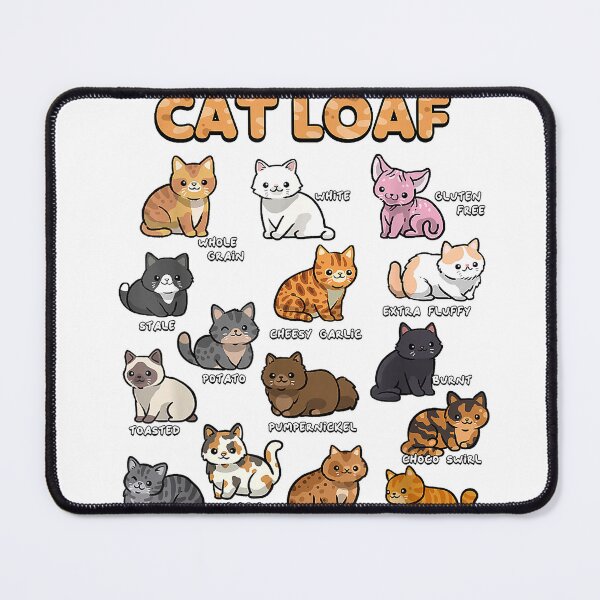 Item preview, Types of Cat Loaf Cute Kitten Kawaii Cats, Cat Lover T-Shirt designed and sold by Badriiiii.