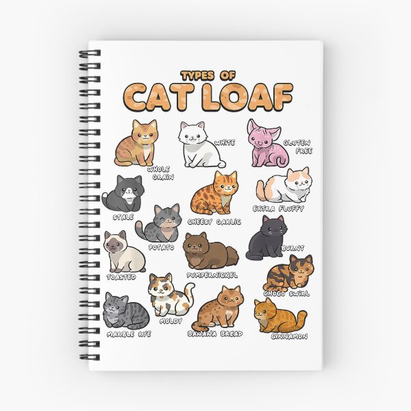 Item preview, Types of Cat Loaf Cute Kitten Kawaii Cats, Cat Lover T-Shirt designed and sold by Badriiiii.