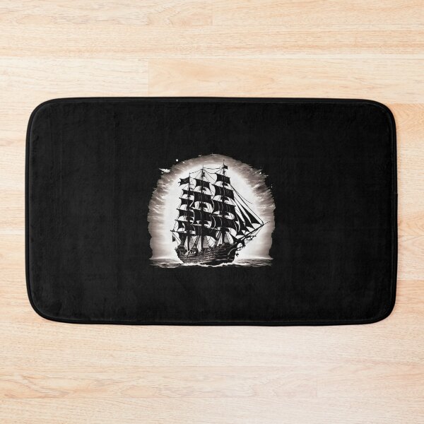Item preview, Vintage Tall Ship Nautical Art designed and sold by hovergzstrow.