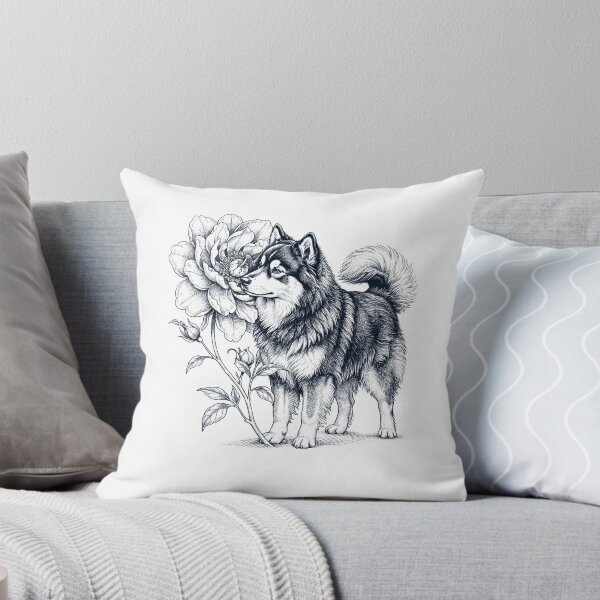 Item preview, Finnish Lapphund Smell Flower Dog Lover designed and sold by dian-rody-crest.
