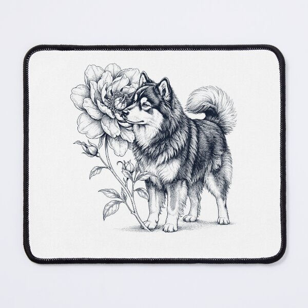 Item preview, Finnish Lapphund Smell Flower Dog Lover designed and sold by dian-rody-crest.