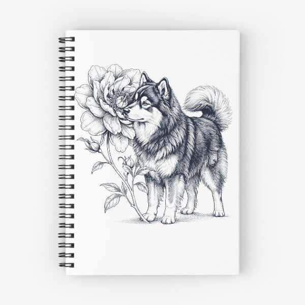 Item preview, Finnish Lapphund Smell Flower Dog Lover designed and sold by dian-rody-crest.