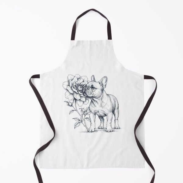 Item preview, French Bulldog Smell Flower Dog Lover designed and sold by dian-rody-crest.