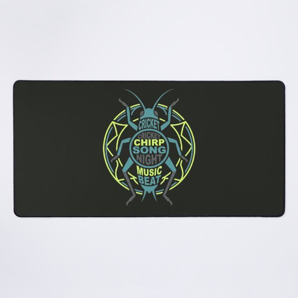 Item preview, Cricket Chirp Night Song Music Typography Insect Art designed and sold by KiwiRider.