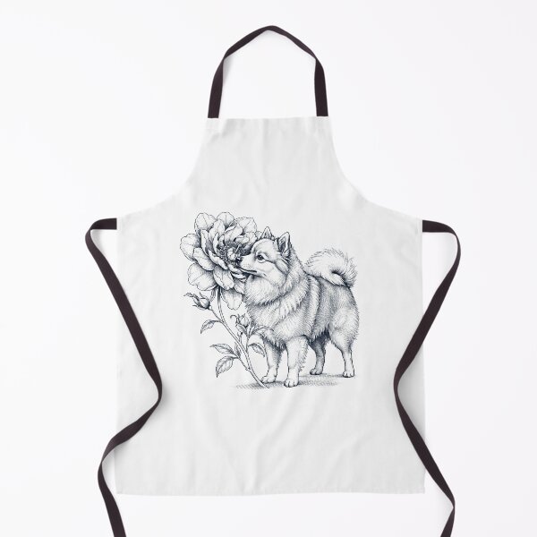 Item preview, German Spitz Smell Flower Dog Lover designed and sold by dian-rody-crest.