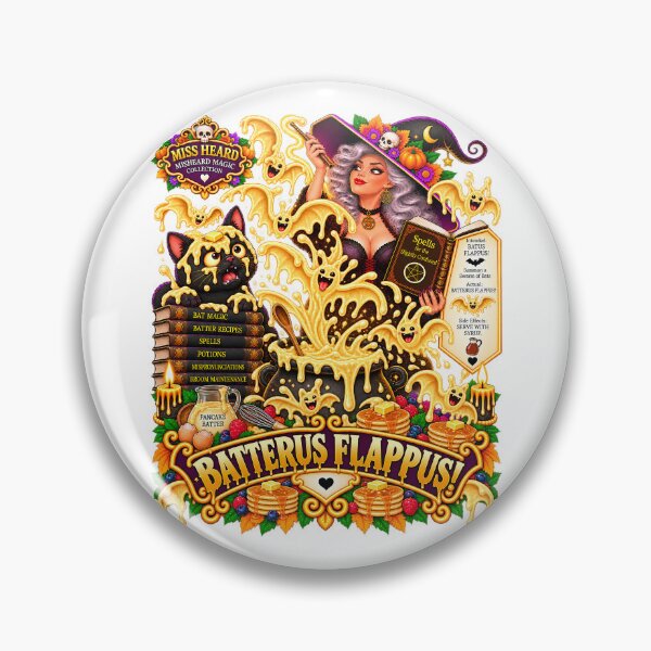 Item preview, MISS HEARD'S - ✨MISHEARD MAGIC COLLECTION✨ COLLECTION - THE HALLOWEEN INCANTATION - BATTERUS FLAPPUS designed and sold by WheelieGdArt.
