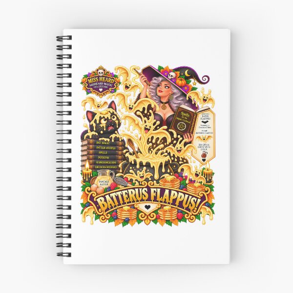 Item preview, MISS HEARD'S - ✨MISHEARD MAGIC COLLECTION✨ COLLECTION - THE HALLOWEEN INCANTATION - BATTERUS FLAPPUS designed and sold by WheelieGdArt.