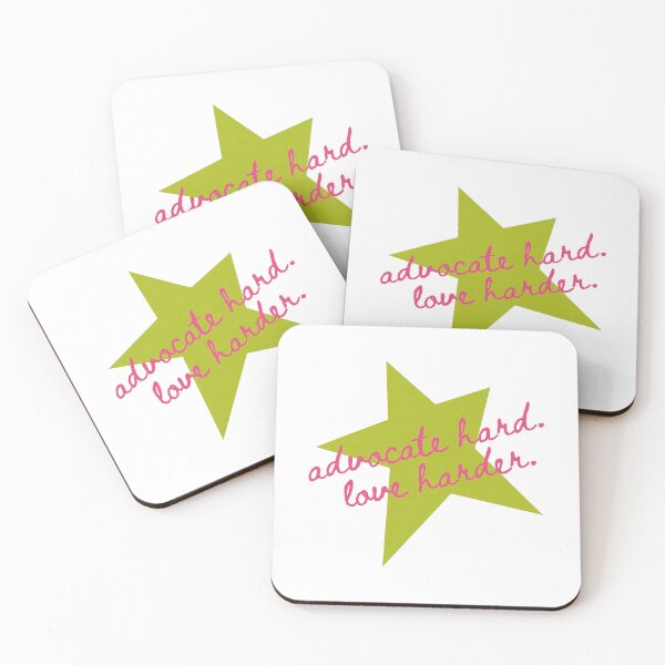 Item preview, Advocate Hard Love Harder Star Sped Teacher designed and sold by ImeldaSparks.