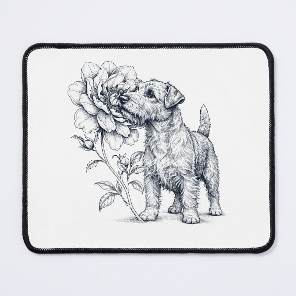 Item preview, Glen of Imaal Terrier Smell Flower Dog Lover designed and sold by dian-rody-crest.