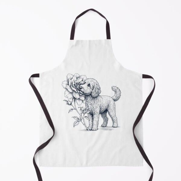 Item preview, Goldendoodle Smell Flower Dog Lover designed and sold by dian-rody-crest.