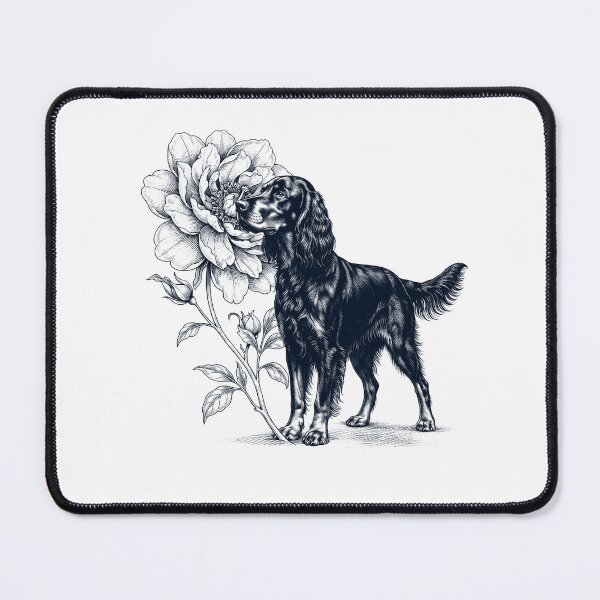 Item preview, Gordon Setter Smell Flower Dog Lover designed and sold by dian-rody-crest.