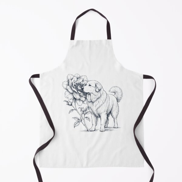 Item preview, Great Pyrenees Smell Flower Dog Lover designed and sold by dian-rody-crest.