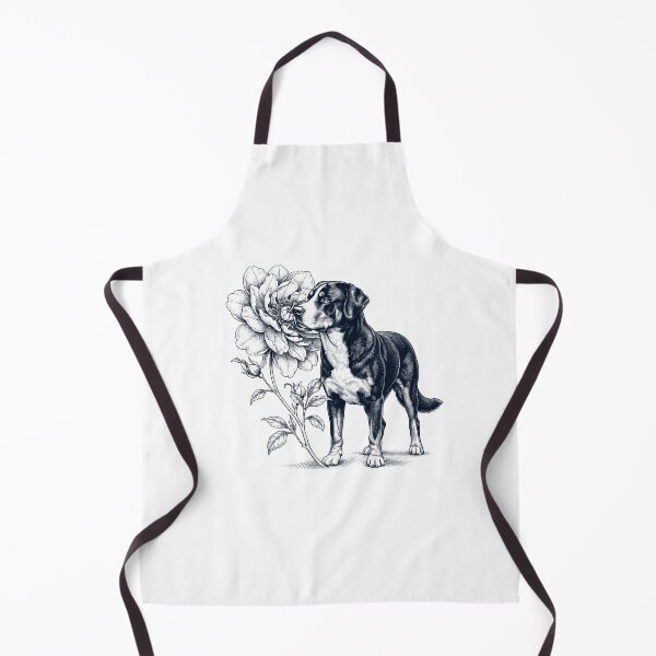 Item preview, Greater Swiss Mountain Dog Smell Flower Dog Lover designed and sold by dian-rody-crest.