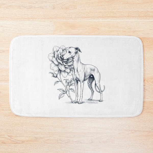 Item preview, Greyhound Smell Flower Dog Lover designed and sold by dian-rody-crest.