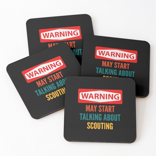 Item preview, Warning May Start Talking About Scouting Graphic designed and sold by zoggdisorto.