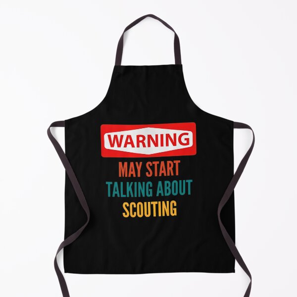 Item preview, Warning May Start Talking About Scouting Graphic designed and sold by zoggdisorto.