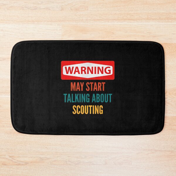 Item preview, Warning May Start Talking About Scouting Graphic designed and sold by zoggdisorto.