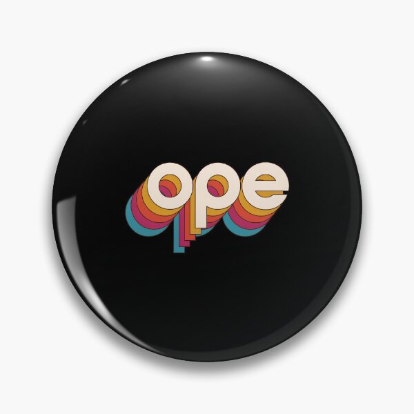 Item preview, Retro Ope Groovy Gradient Word  designed and sold by PATRTILLO.