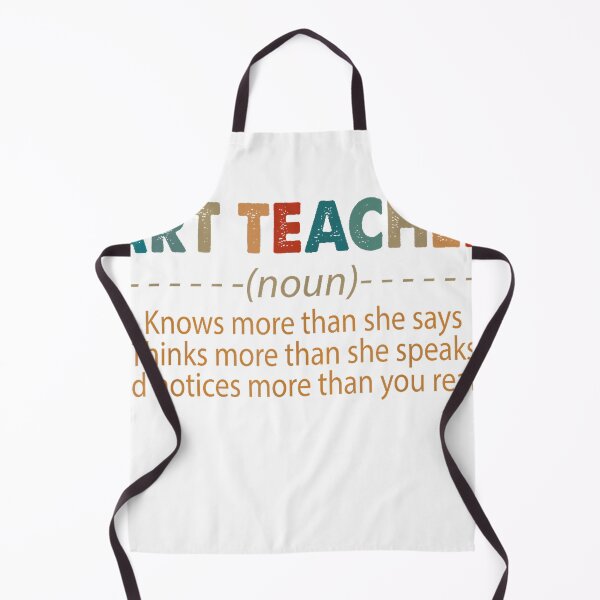Artikelvorschau, Vintage-T-Shirt mit der Definition des Substantivs „Kunstlehrerin weiß mehr, als sie sagt“. entworfen und verkauft von Magoya Store ⭐⭐⭐⭐⭐.