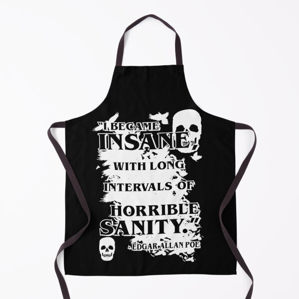 Item preview, I became insane, with long intervals of horrible sanity, Edgar Allan Poe designed and sold by 4gottenlore.