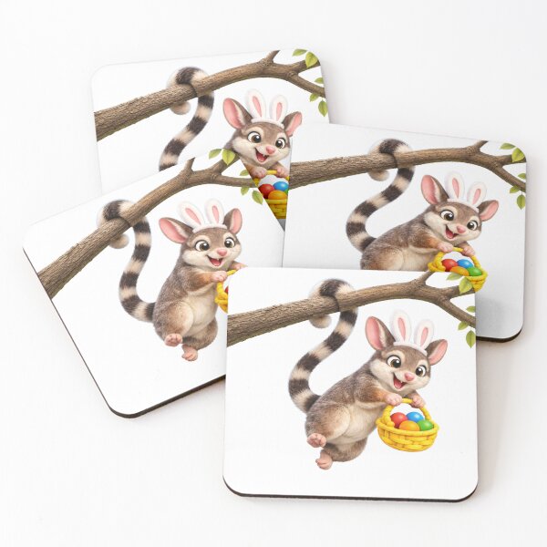 Item preview, Ringtail Possum Easter Bunny designed and sold by Sillytoe.