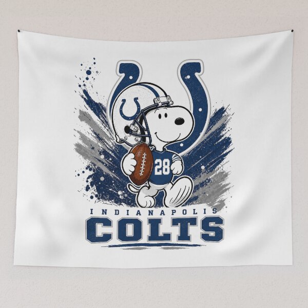 Item preview, Snoopy Indianapolis Football Graphic Grunge Art  designed and sold by CaneufeyCip.