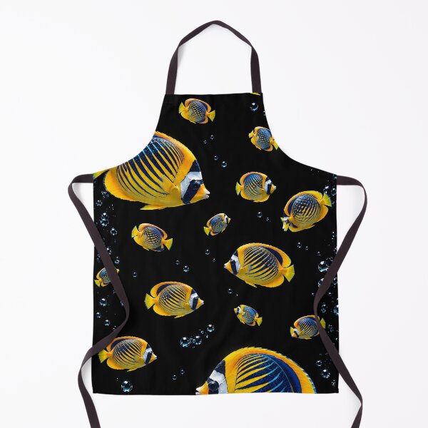 Item preview, vibrant angelfish in the black designed and sold by adamgu1234.