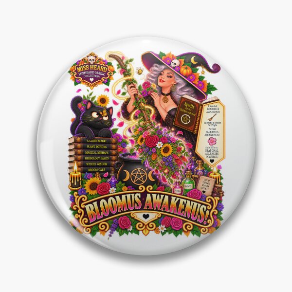 Item preview, MISS HEARD'S - ✨MISHEARD MAGIC COLLECTION✨ COLLECTION - THE HALLOWEEN INCANTATION - BLOOMUS AWAKENUS designed and sold by WheelieGdArt.