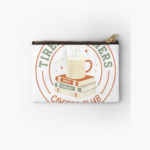 Item preview, Tired Teachers Coffee Club T-Shirt designed and sold by gidget-gadget.