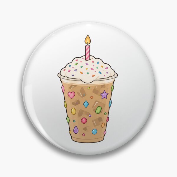Item preview, Birthday Cake Latte! designed and sold by lotsofniches.