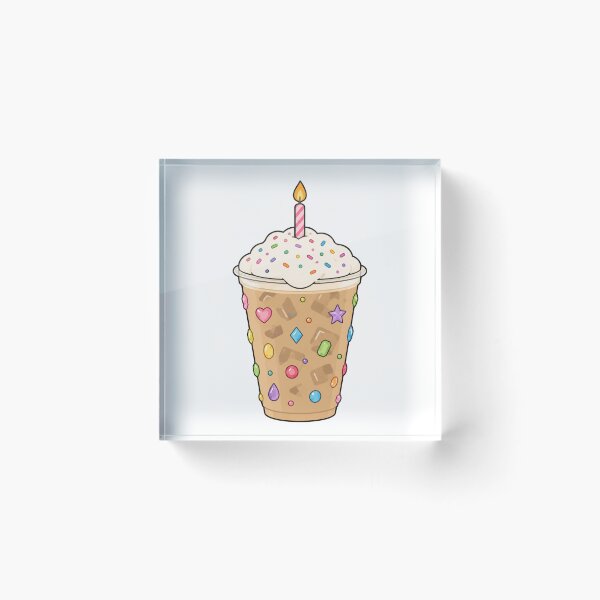 Item preview, Birthday Cake Latte! designed and sold by lotsofniches.