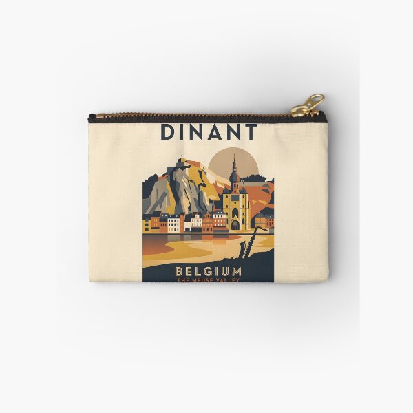 Item preview, Dinant Belgium Vintage Travel Poster - Minimalist Citadel Art Print designed and sold by DuckOddity.