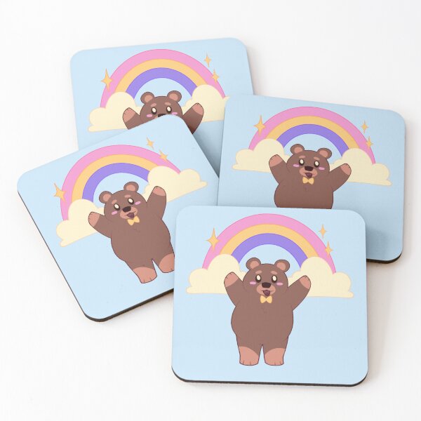 Item preview, Pastel Rainbow Bear designed and sold by SPDraws.