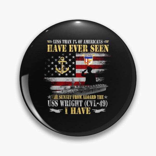 Item preview, Less Than One Percent Of Americans Have Seen The Sunset From USS Wright CVL-49 I Have designed and sold by Osstaramilua.