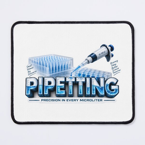 Item preview, Pipetting Precision In Every Microliter designed and sold by pradeepvisuals.