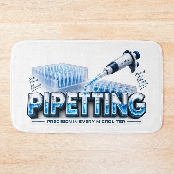Item preview, Pipetting Precision In Every Microliter designed and sold by pradeepvisuals.