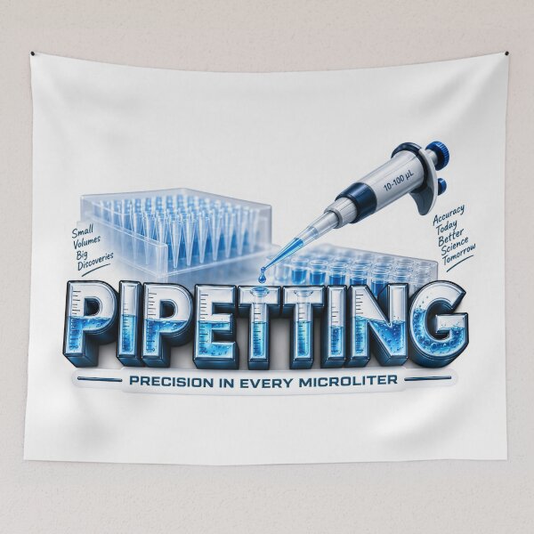 Item preview, Pipetting Precision In Every Microliter designed and sold by pradeepvisuals.