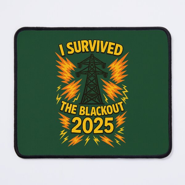 Item preview, I Survived Europe Power Blackout 2025 Sticker 726 designed and sold by IsaGalleryA.