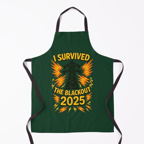 Item preview, I Survived Europe Power Blackout 2025 Sticker 726 designed and sold by IsaGalleryA.