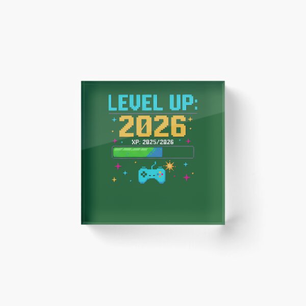 Item preview, Level Up 2026  Gamer New Year Xp Bar 786 designed and sold by IsaGalleryA.