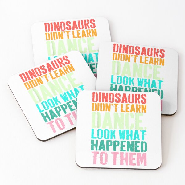 Item preview, Vintage Dinosaurs Didn't Learn Dance Funny Dance Teacher T-Shirt designed and sold by Magoya Store ⭐⭐⭐⭐⭐.