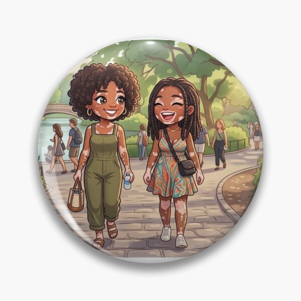 Item preview, Beautiful vitiligo representation  designed and sold by TheModernMuslimchibi&more .