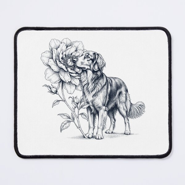 Item preview, Hovawart Smell Flower Dog Lover designed and sold by dian-rody-crest.