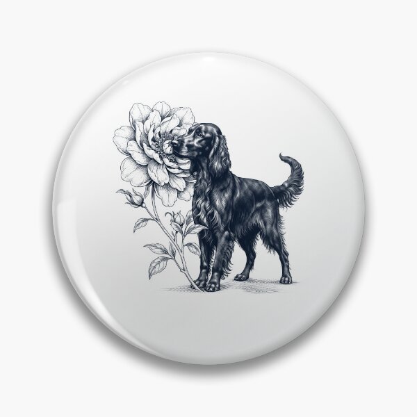 Item preview, Irish Setter Smell Flower Dog Lover designed and sold by dian-rody-crest.