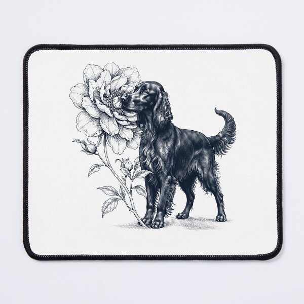 Item preview, Irish Setter Smell Flower Dog Lover designed and sold by dian-rody-crest.