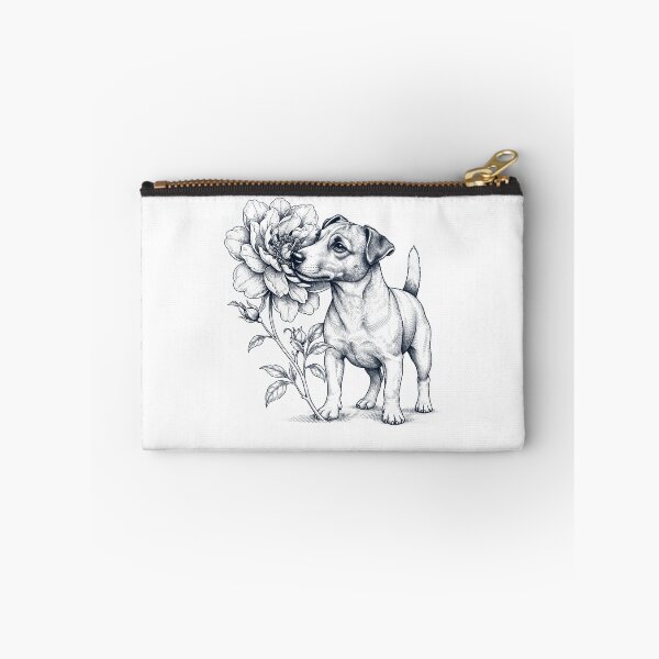 Item preview, Jack Russell Terrier Smell Flower Dog Lover designed and sold by dian-rody-crest.